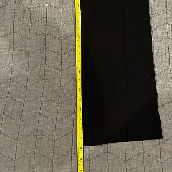 Calvin Klein Classic Fit Black Suit Pants - Picture 6 of 6
